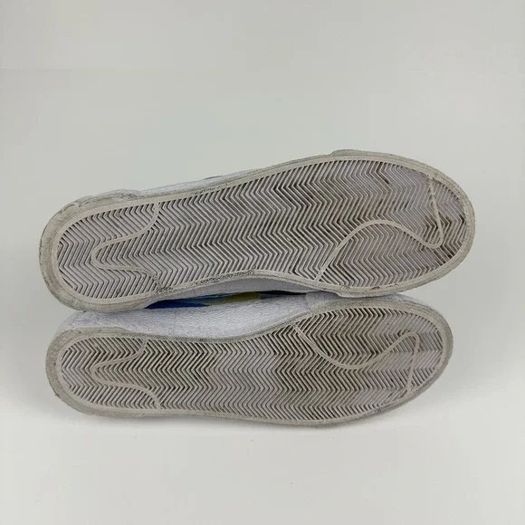 Nike x Sacai x Kaws Blazer Low Sneaker Neptune Blue Size 12 Rare collab - Picture 7 of 8